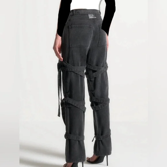 Maniere de Voir strap jeans - Picture 3 of 5